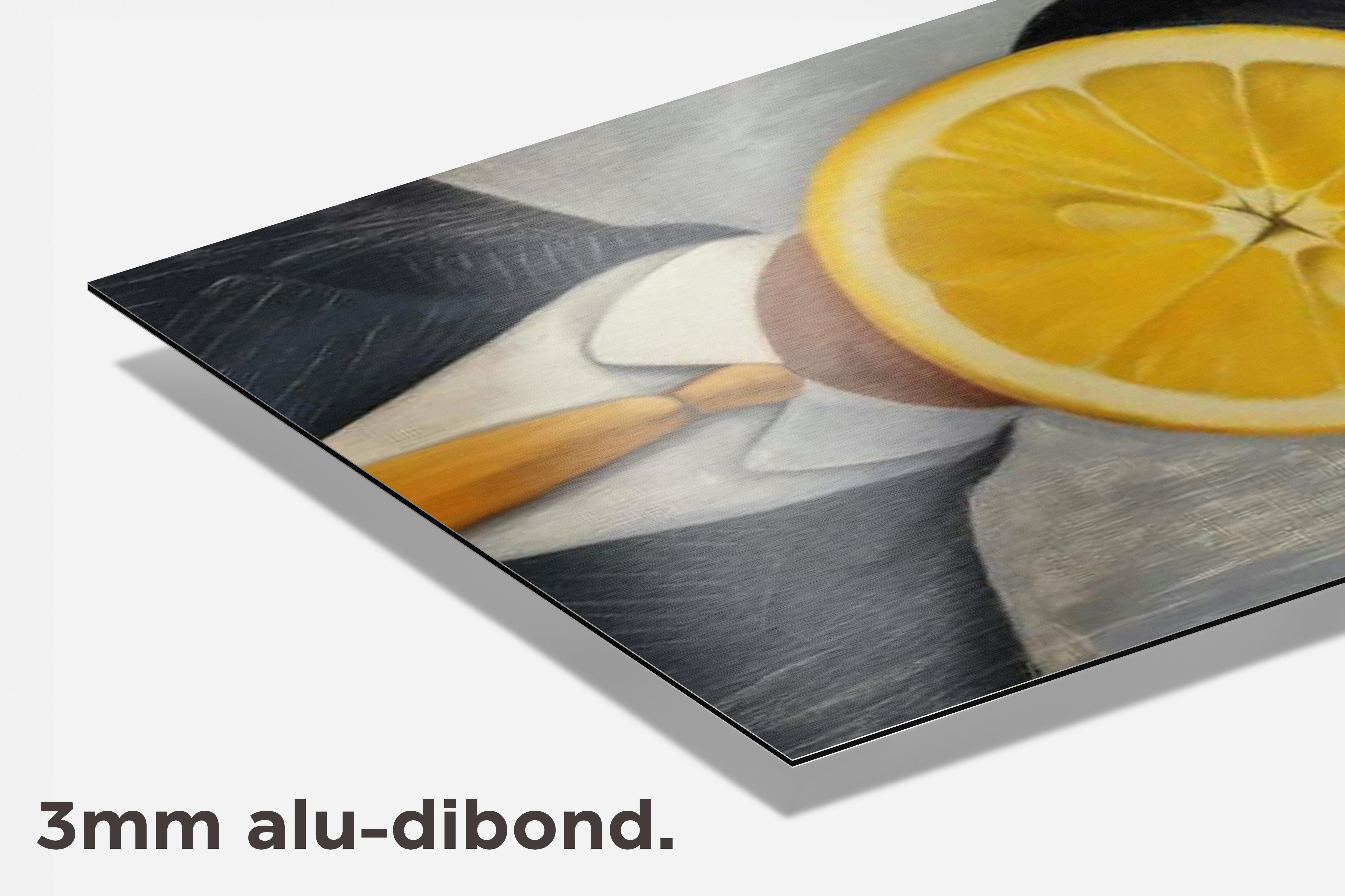 Citroen Portret dibond detail