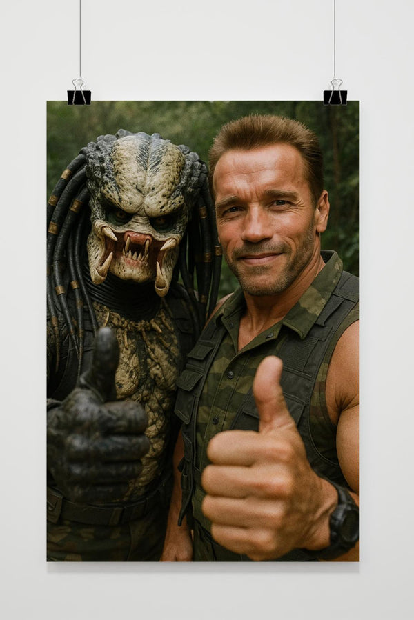 Póster Arnold Schwarzenegger Predator
