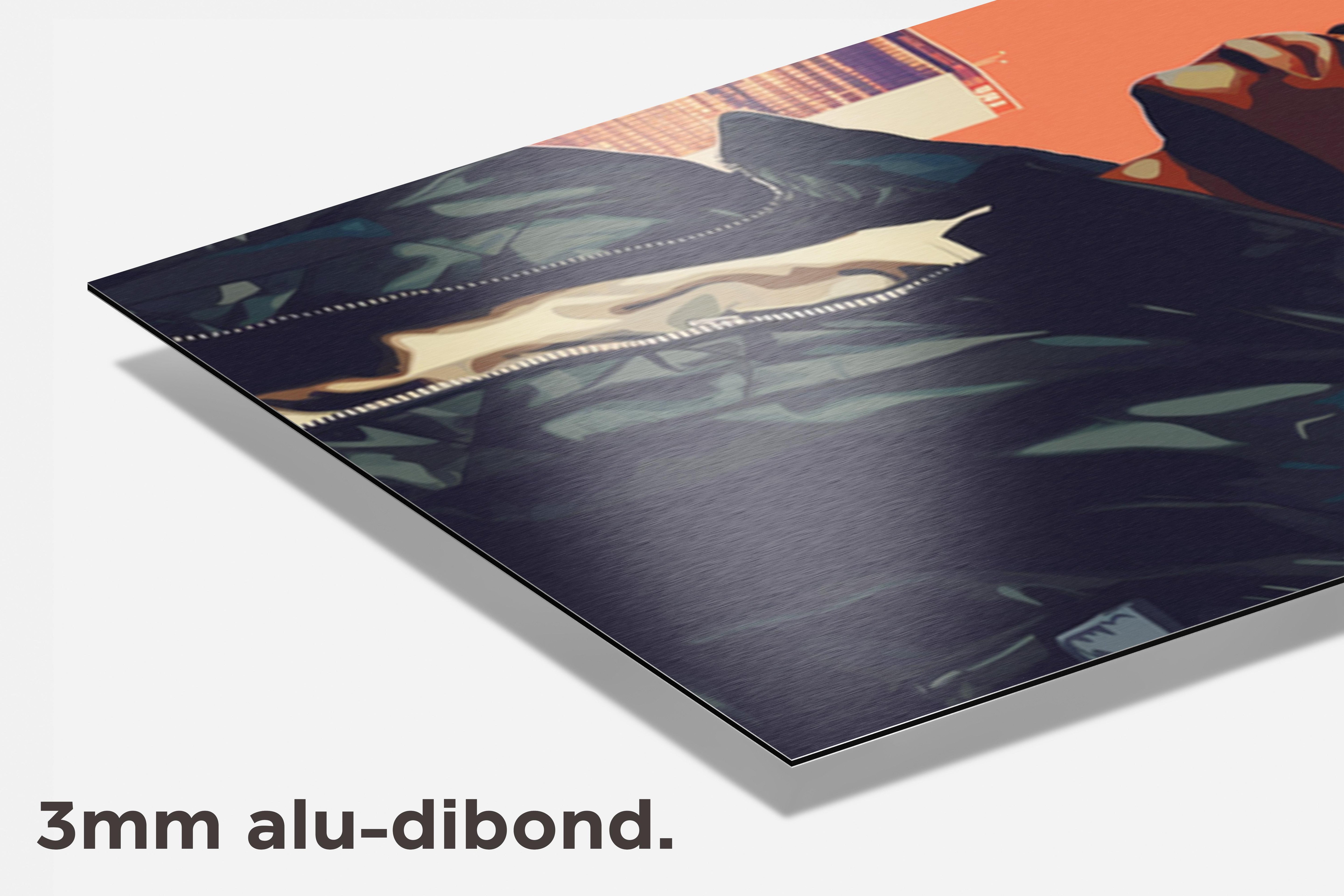 A$ap Rocky dibond detail