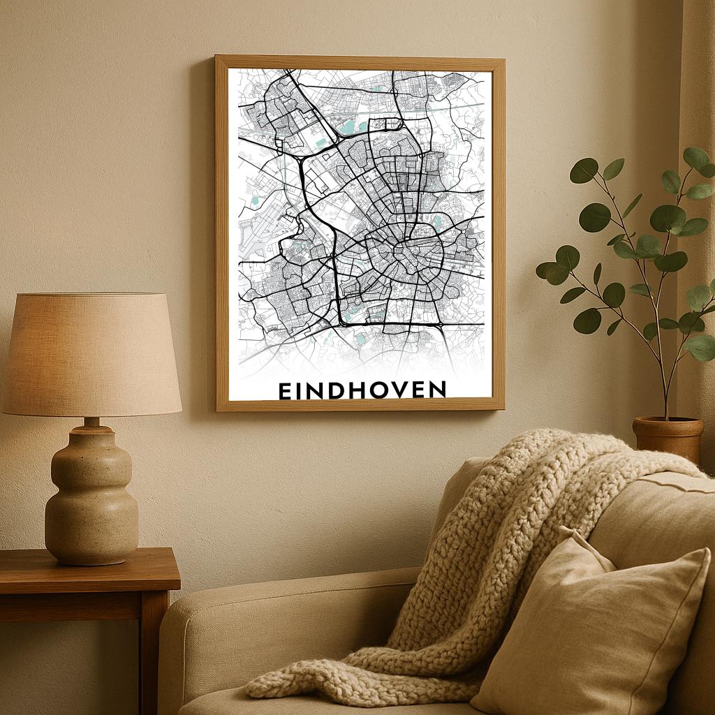 Eindhoven Blauw poster sfeerbeeld 2