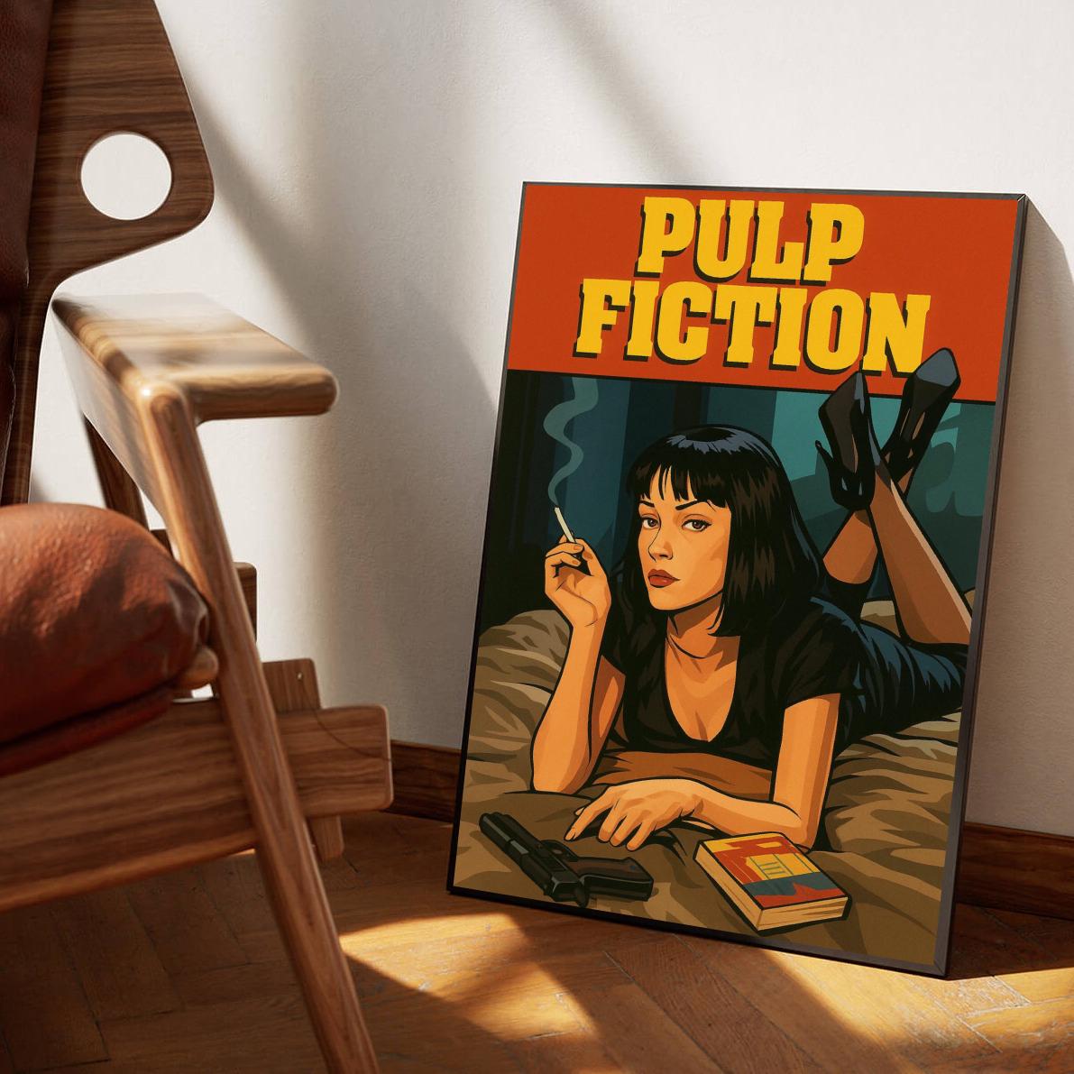 Pulp Fiction Text poster sfeerbeeld 1