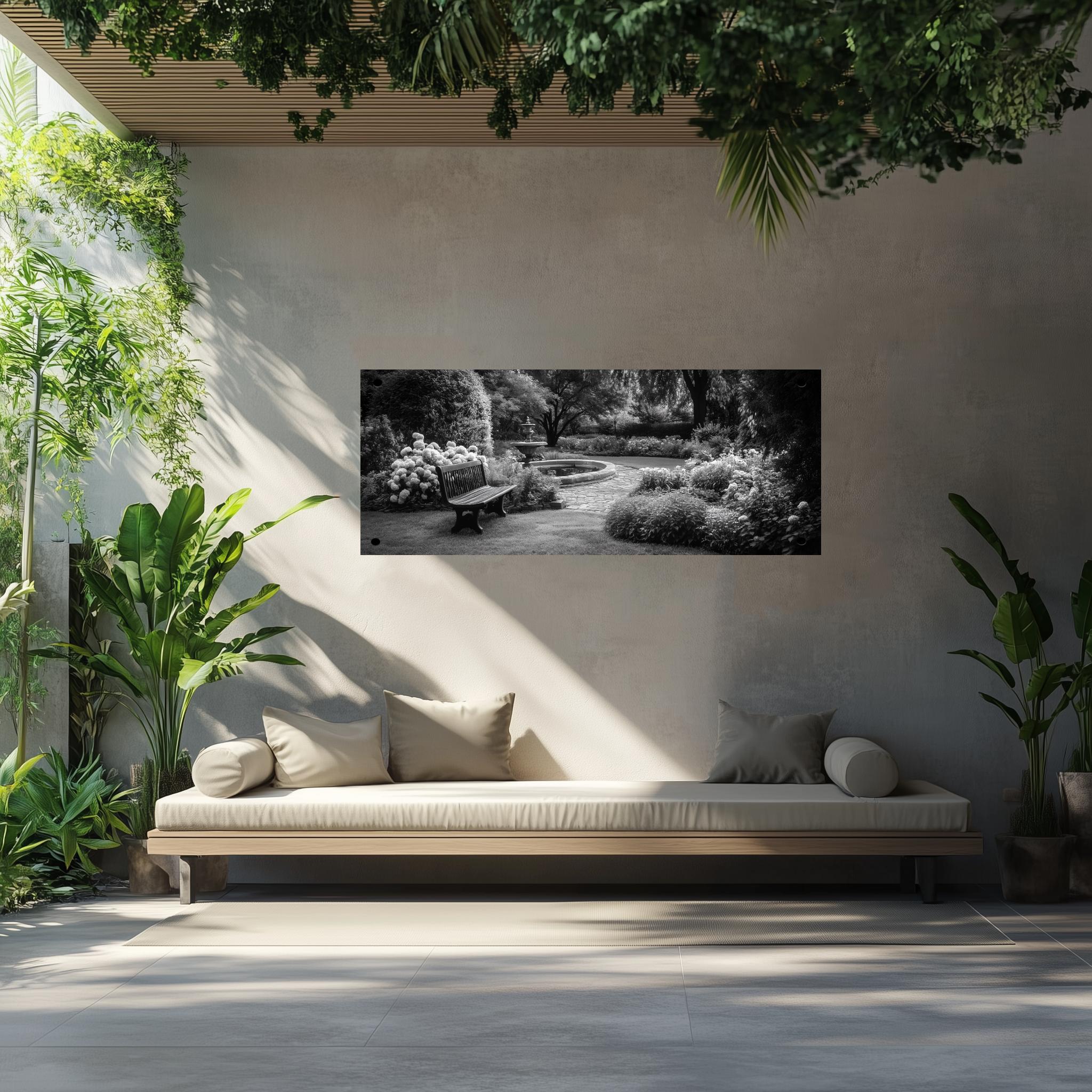 Tuinposter Klassiek sfeerbeeld 2