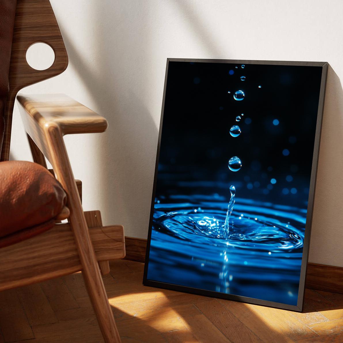 Water Droplet Ripple poster sfeerbeeld 3