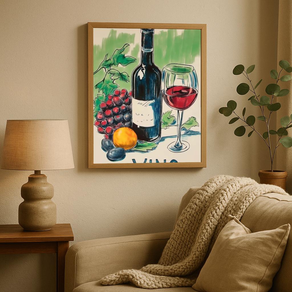 Vino Text poster sfeerbeeld 2