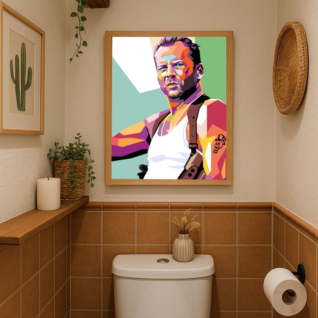 Bruce Willis Die Hard poster sfeerbeeld 3