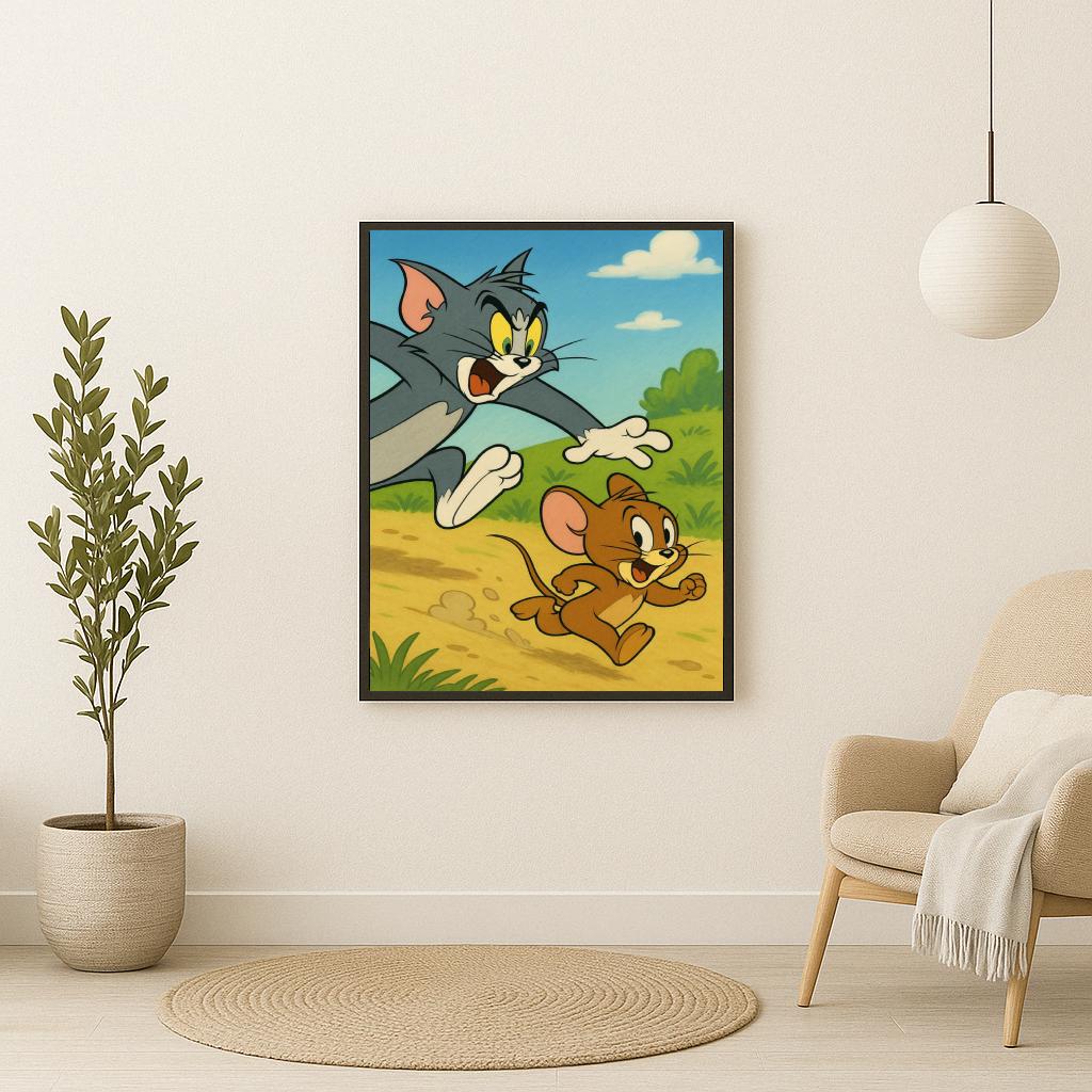 Tom and Jerry Cartoon poster sfeerbeeld 2