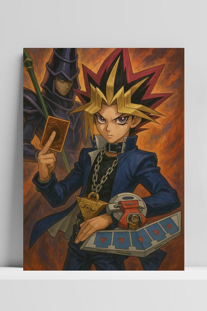 Yu-Gi-Oh Anime op 3mm aluminium dibond