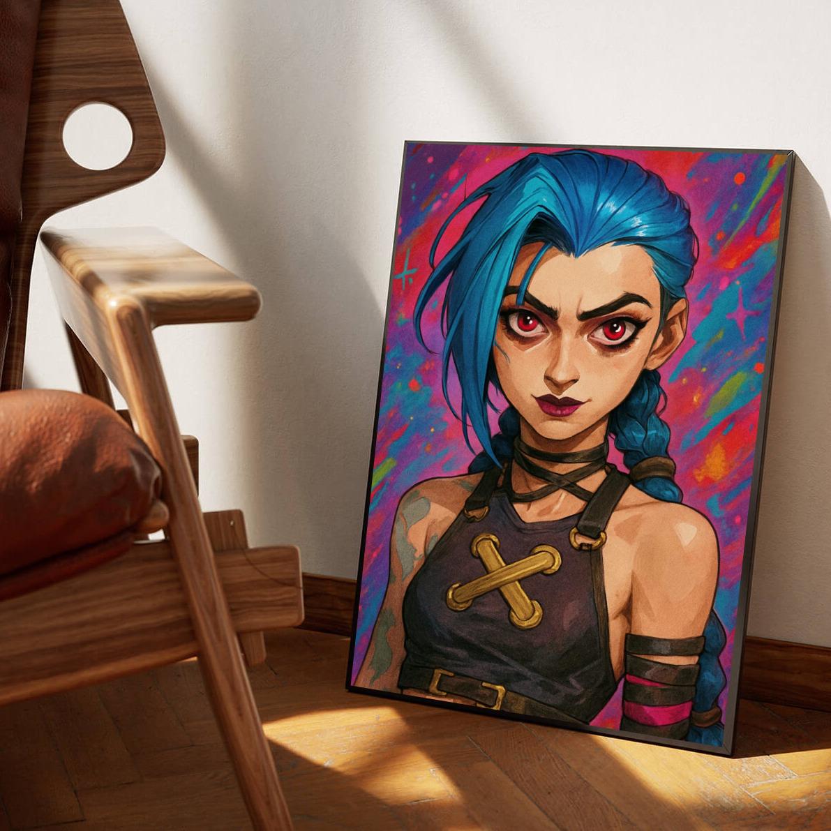 Jinx League of Legends poster sfeerbeeld 1
