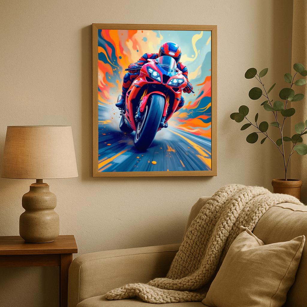 Motorbike poster sfeerbeeld 1