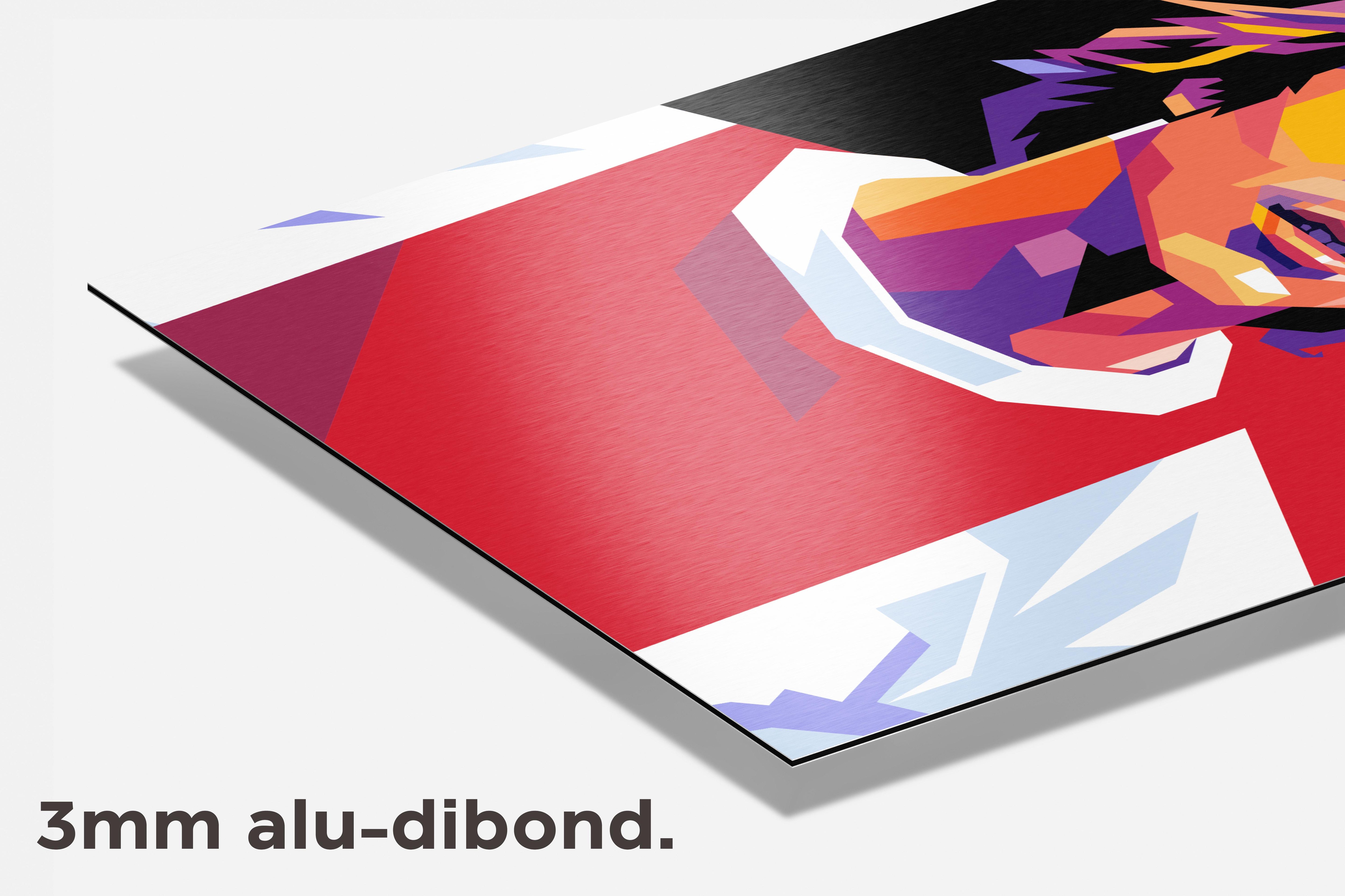 Johan Cruijff dibond detail