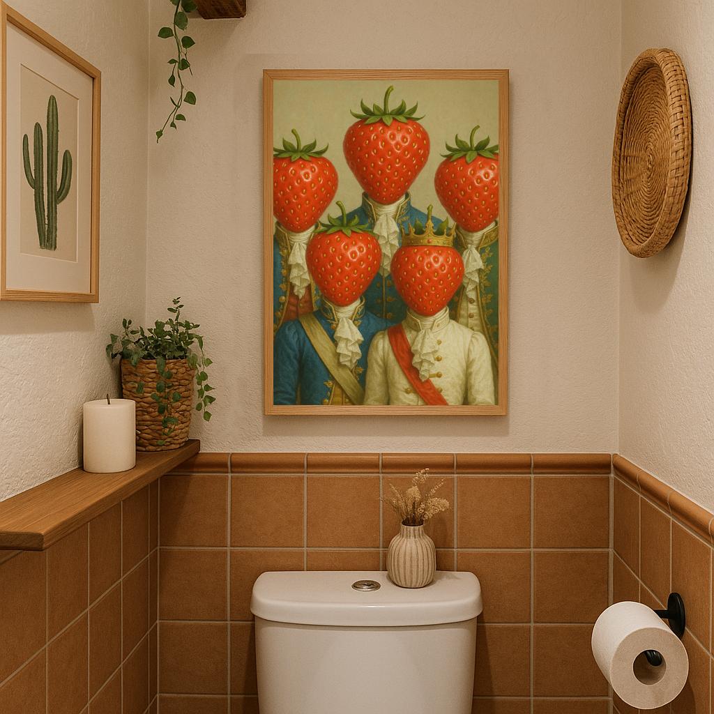 Strawberry Head Vintage poster sfeerbeeld 3