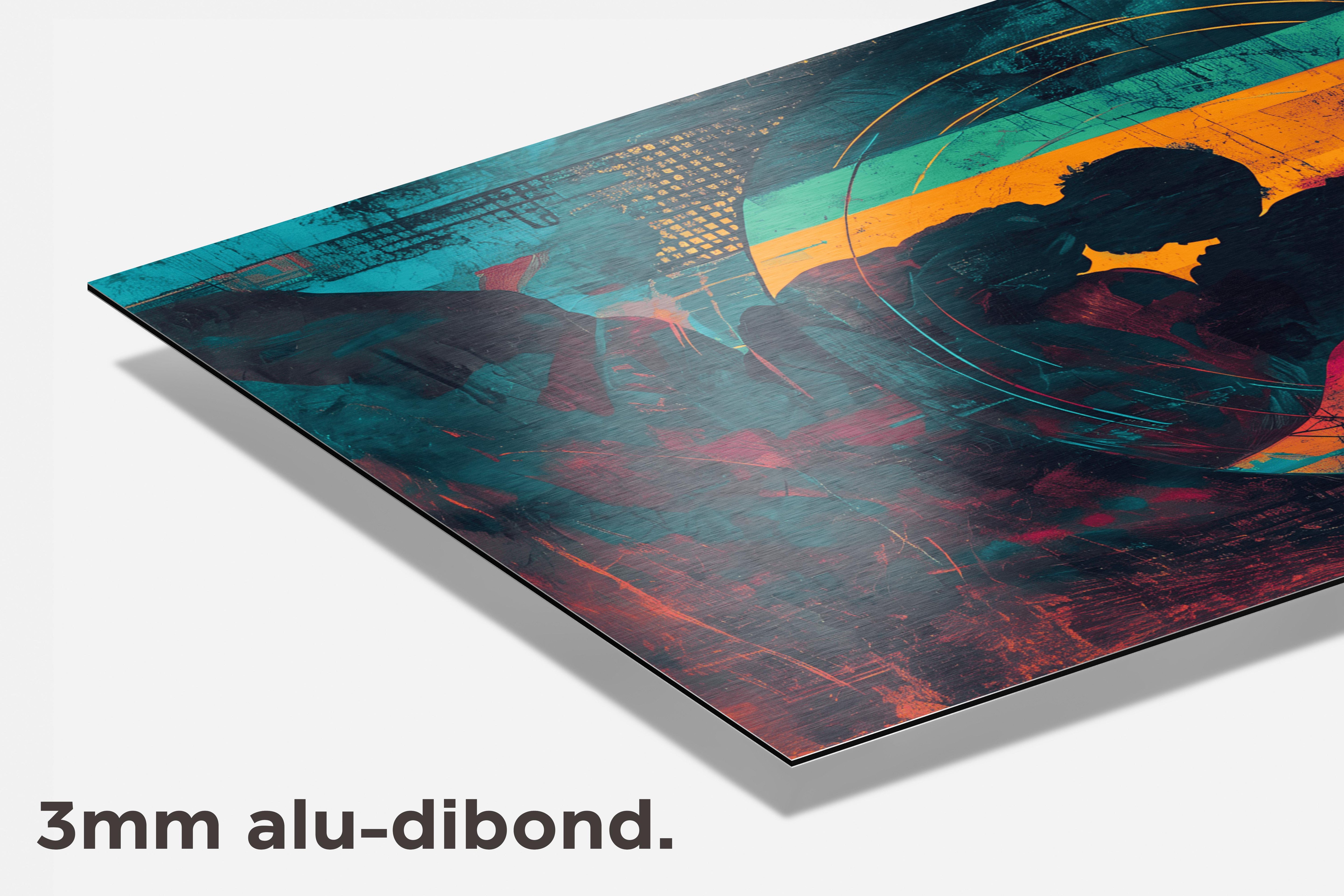 Moeder en Kind dibond detail