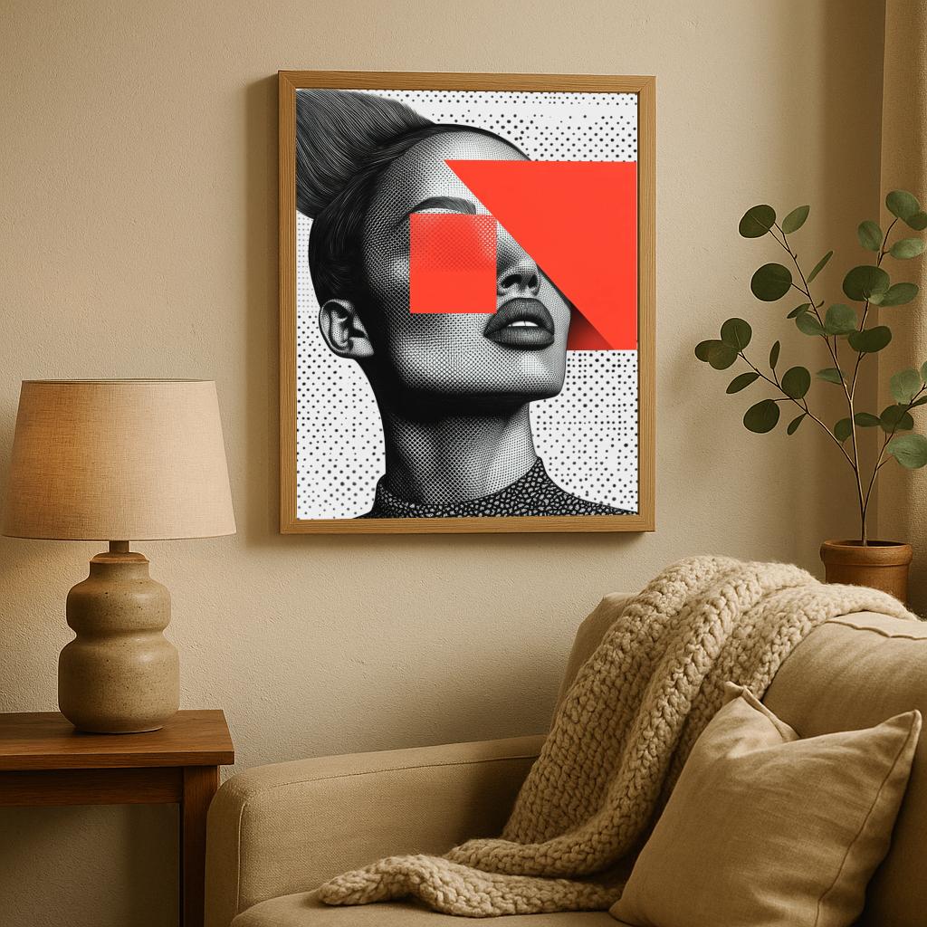 Portrait Dots poster sfeerbeeld 1
