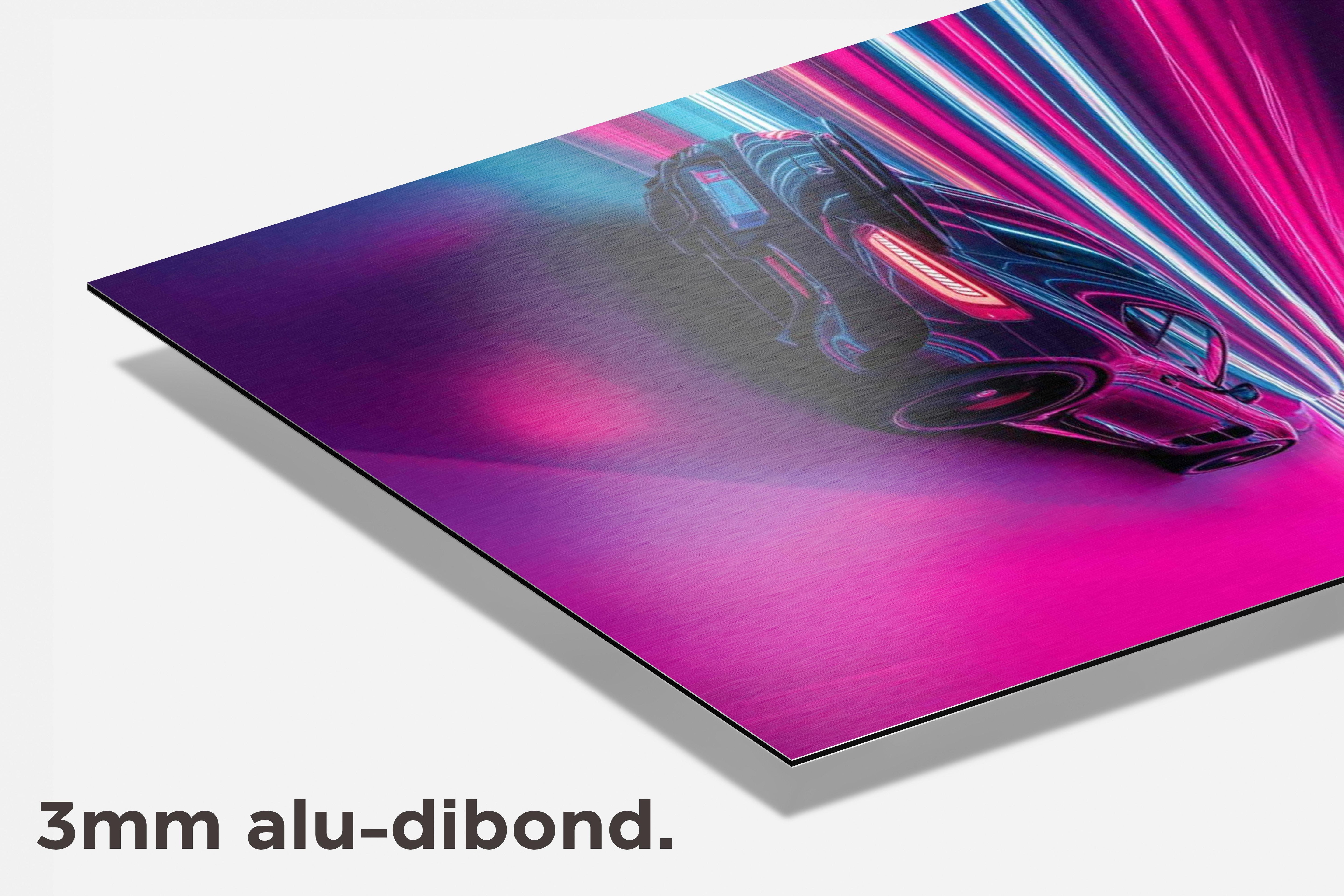 Mercedes dibond detail