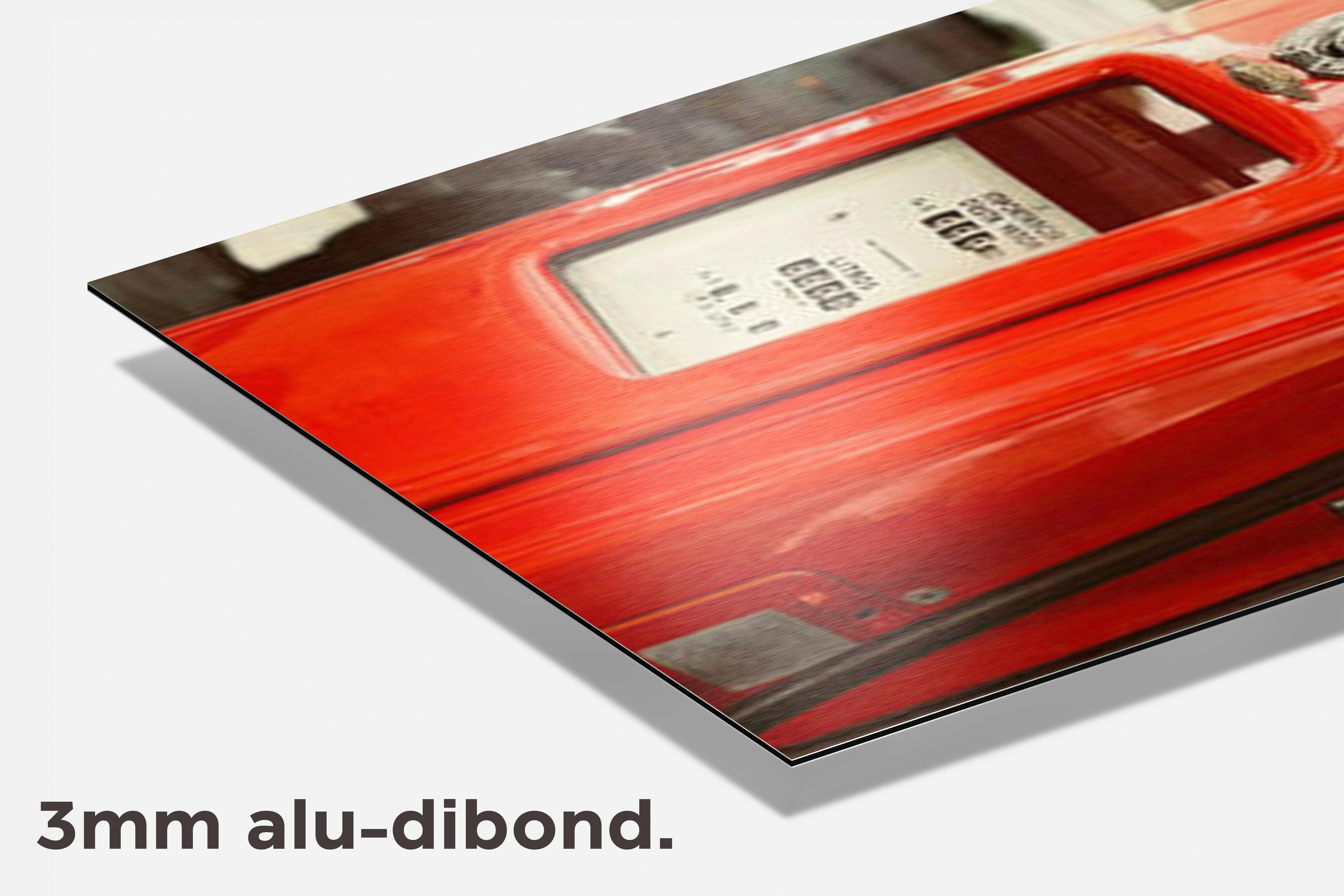 Oliekan dibond detail