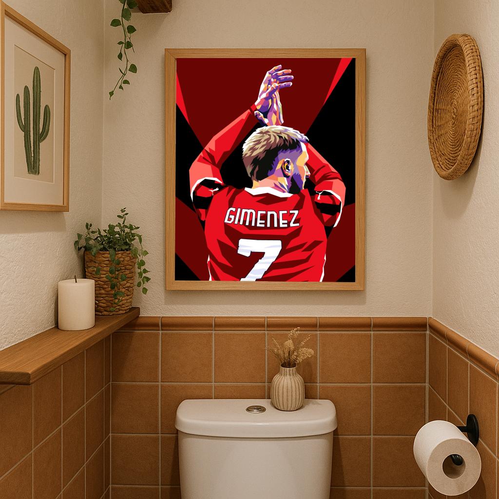 Santiago Giménez poster sfeerbeeld 3