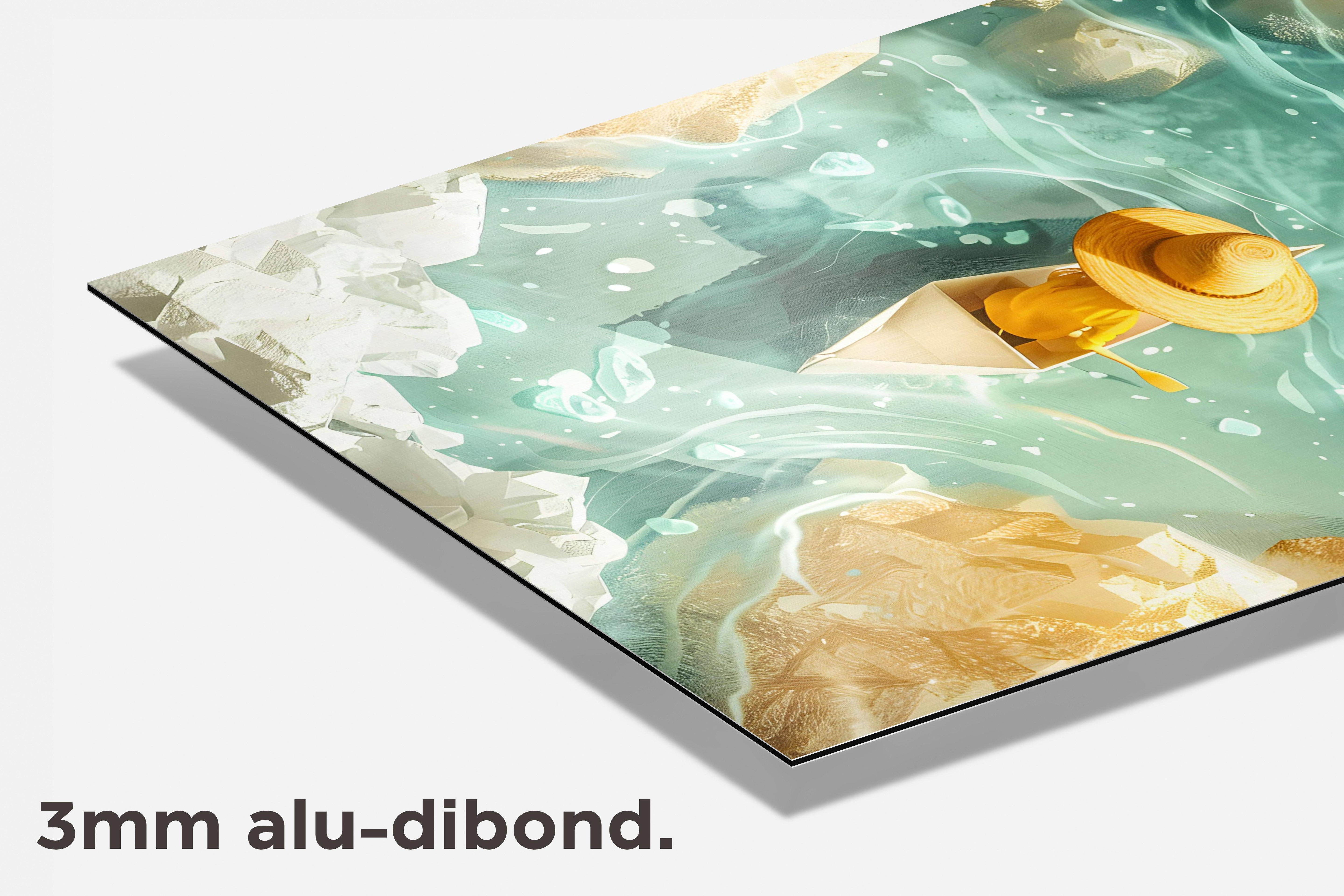Origami Boot dibond detail
