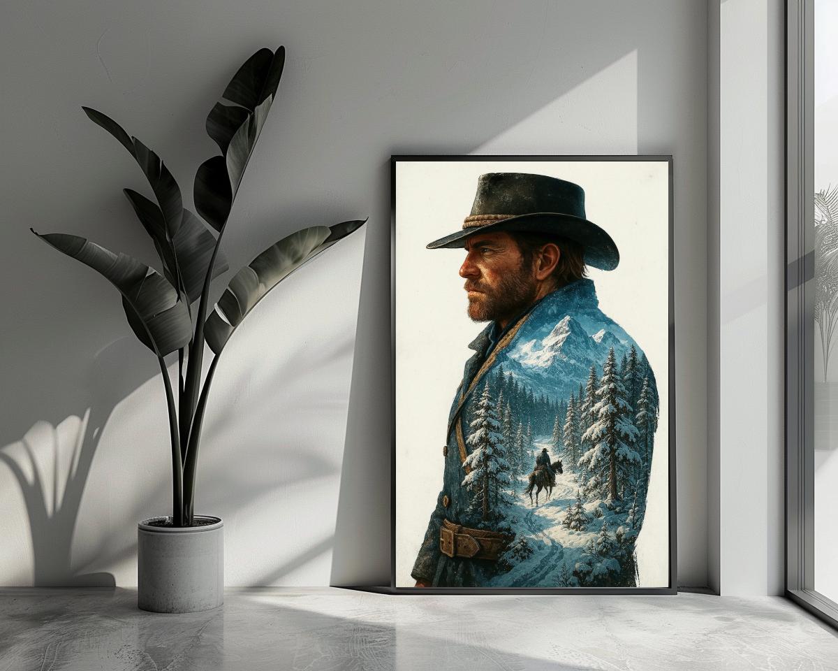 Arthur Morgan Red Dead Redemption 2 poster van 25 Artstreet