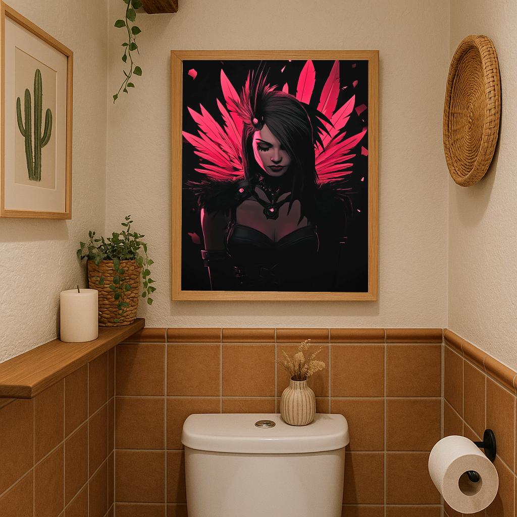 Woman Feather poster sfeerbeeld 2