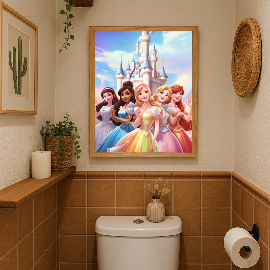 Prinsessen bij Kasteel poster sfeerbeeld 2
