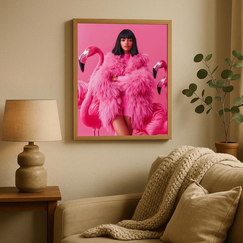 Flamingo Fashion poster sfeerbeeld 1