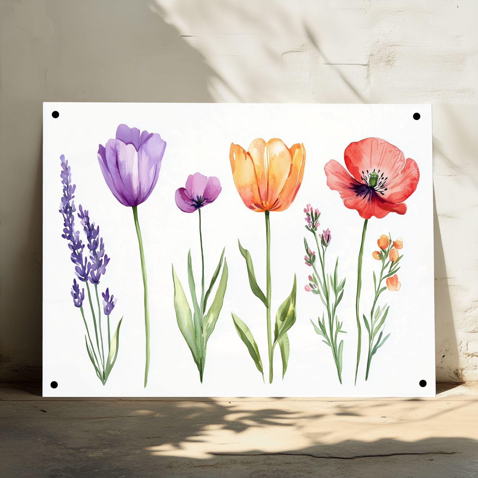 Tuinposter Bloemen sfeerbeeld 3