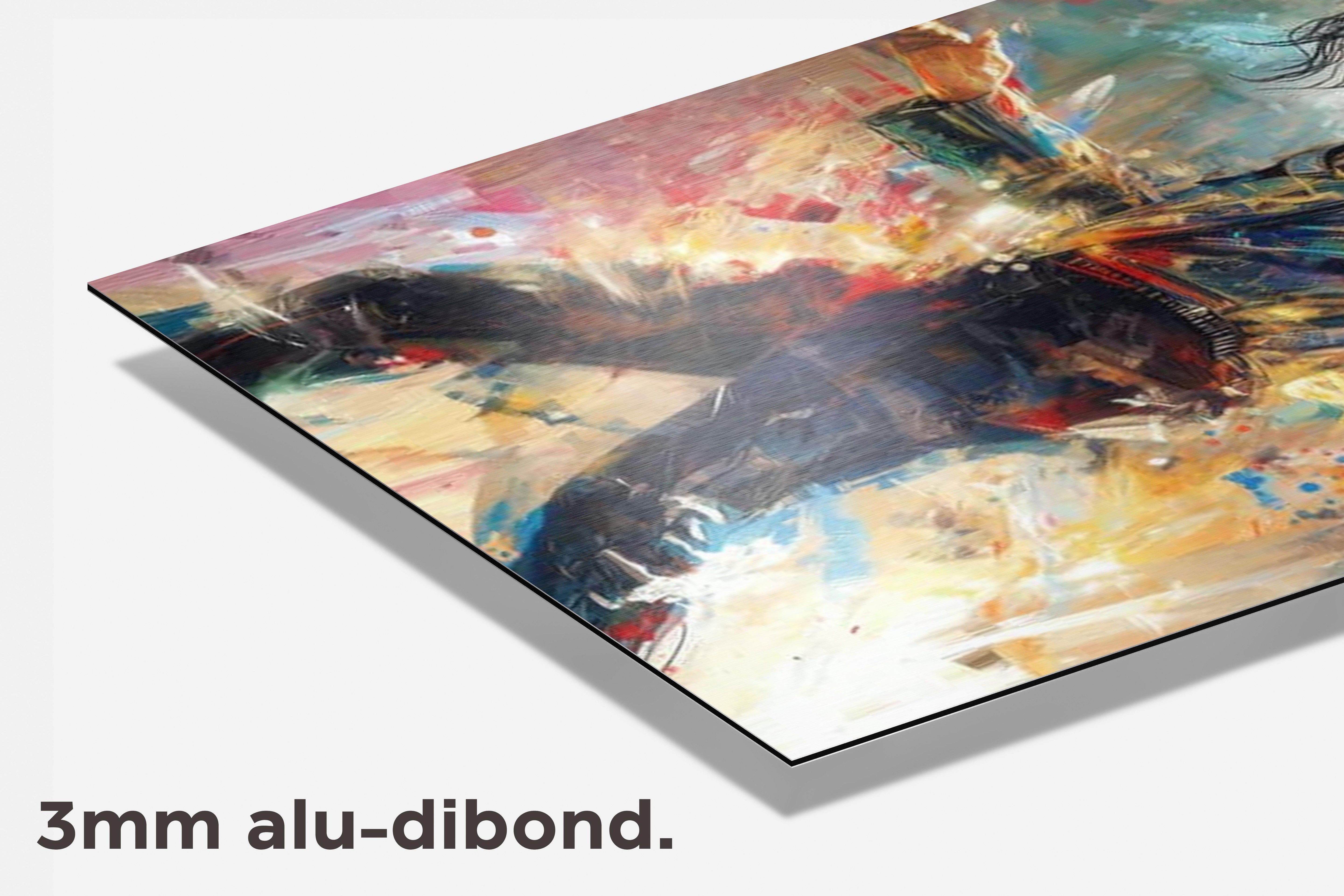 Michael Jackson dibond detail
