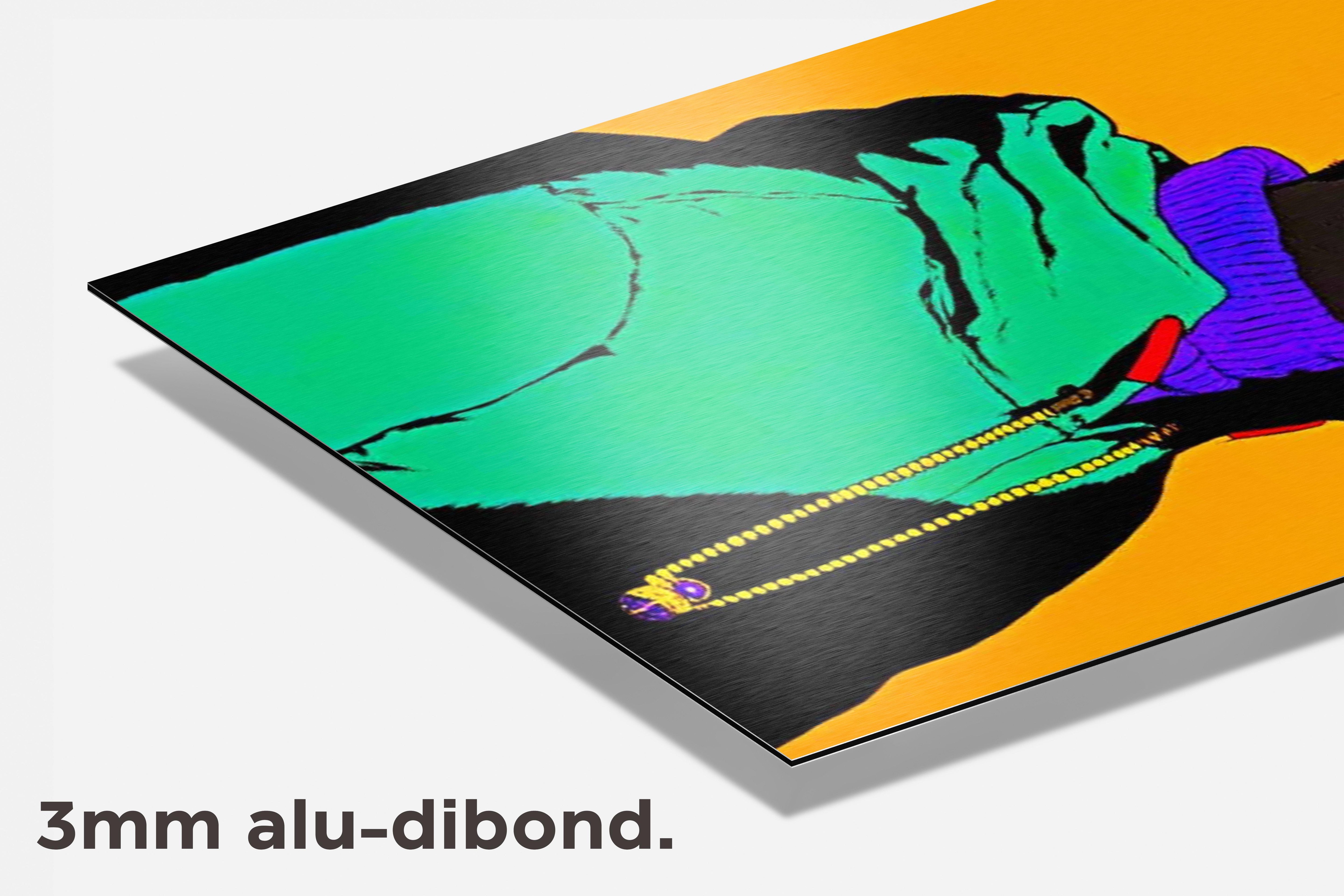 Mode Pop Art dibond detail