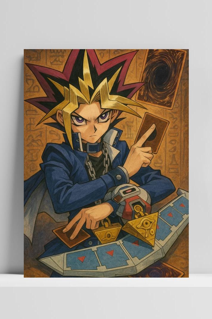Yami Yugi Yu-Gi-Oh op 3mm aluminium dibond
