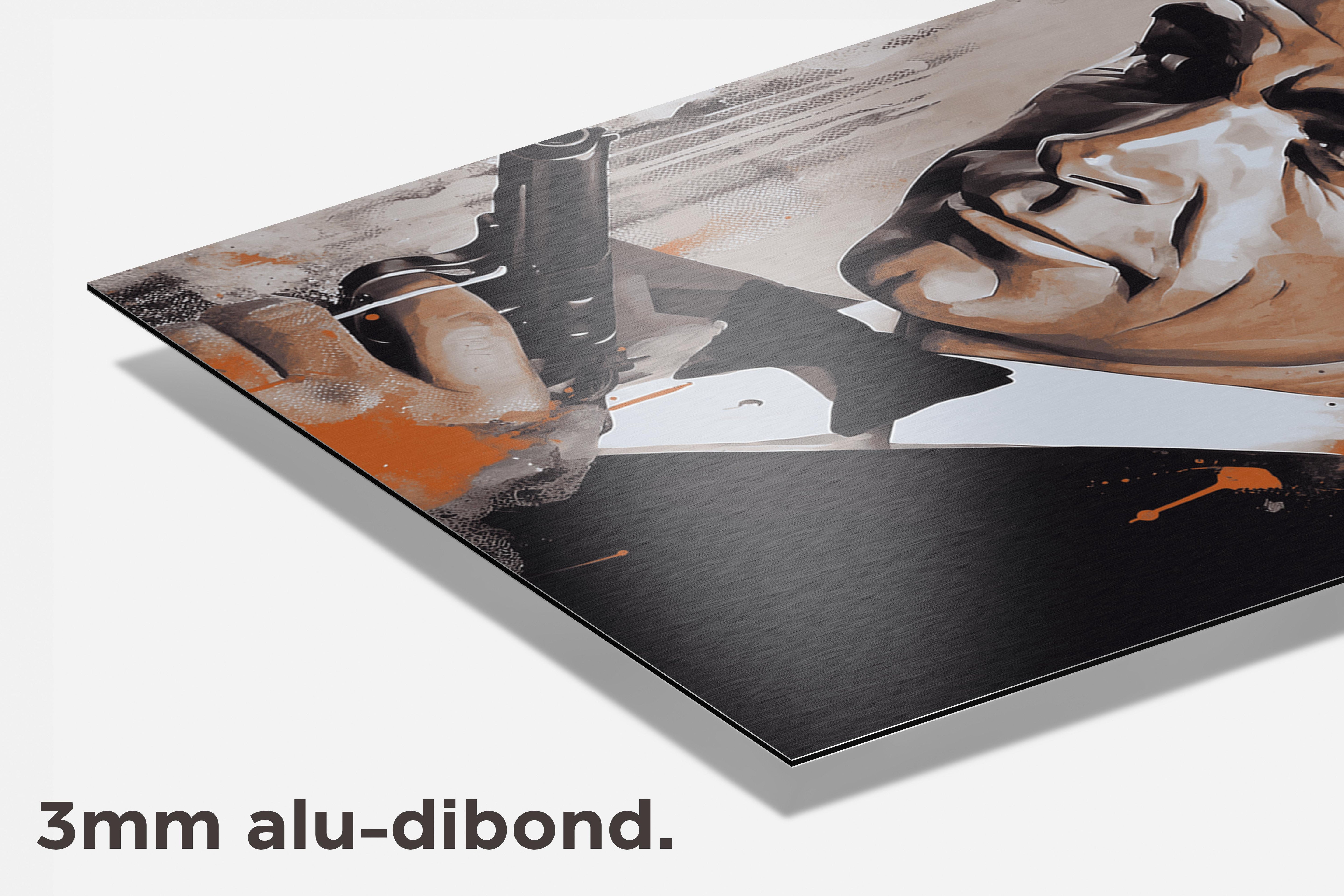 James Bond Sean Connery dibond detail