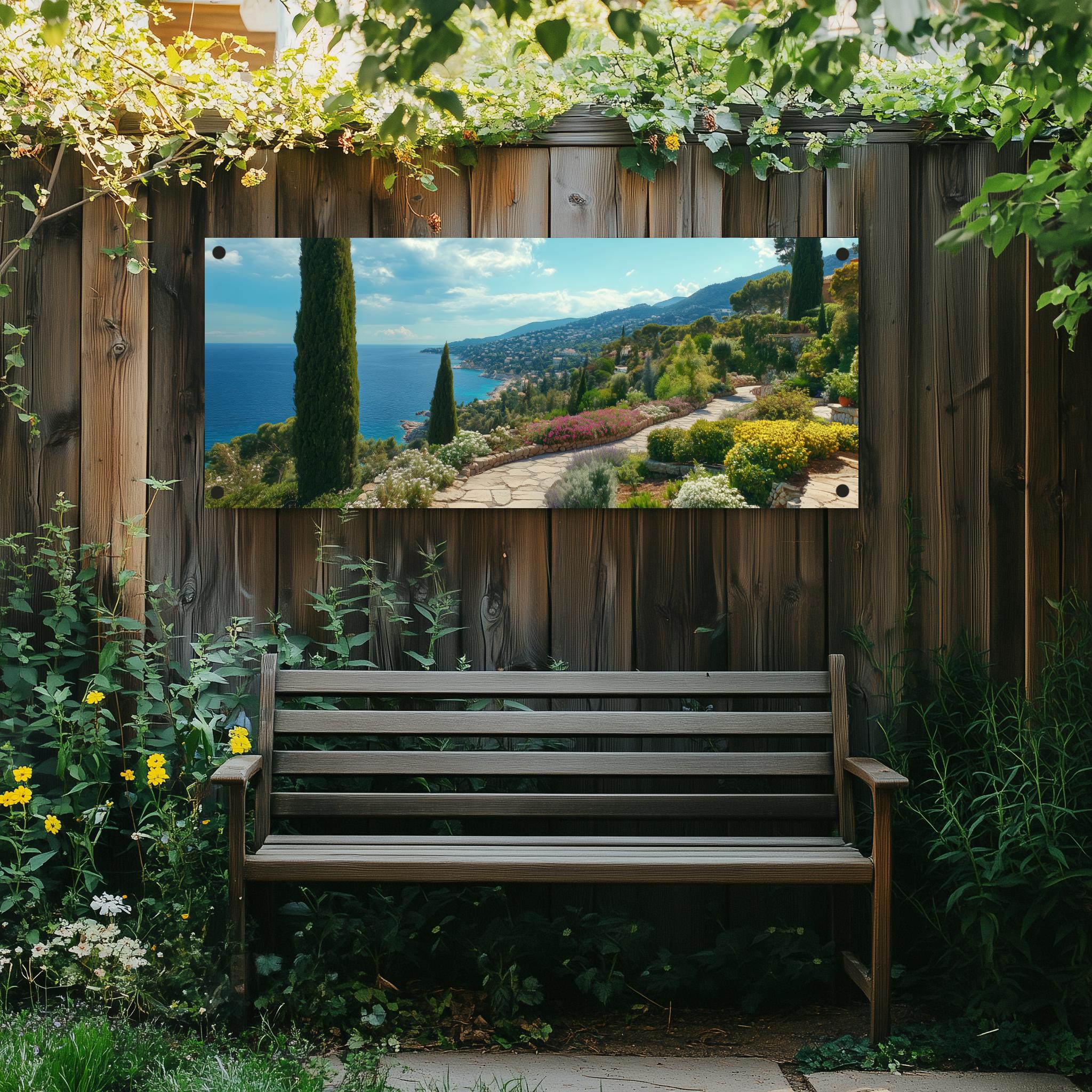 Tuinposter Frankrijk sfeerbeeld 1
