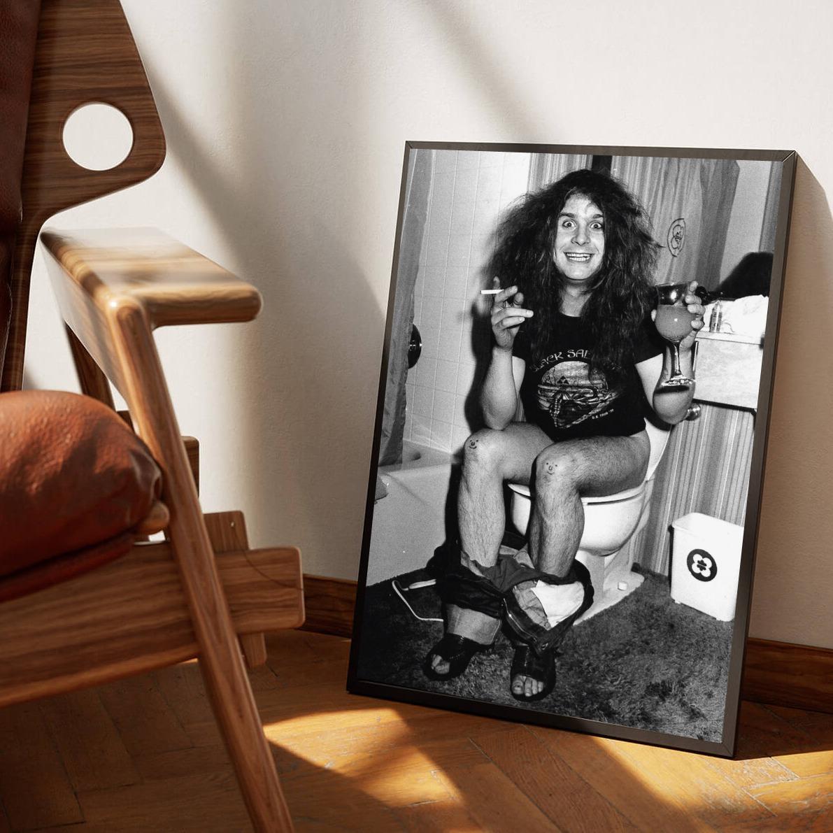 Ozzy Osbourne B&W poster sfeerbeeld 3