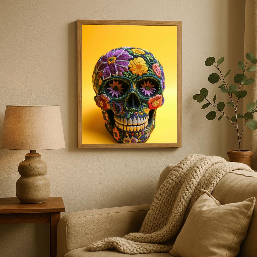 Skull Flower poster sfeerbeeld 1