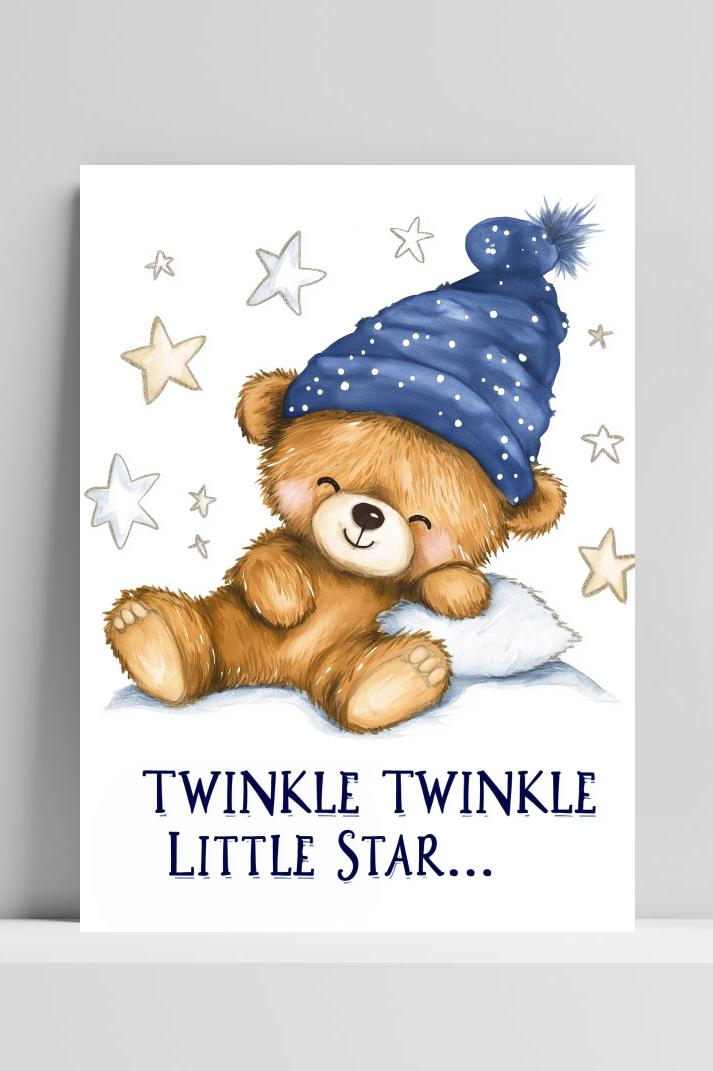 Twinkle Twinkle op 3mm aluminium dibond