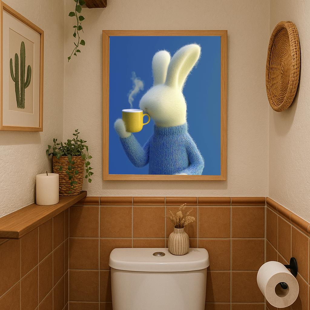 Rabbit Coffee poster sfeerbeeld 2