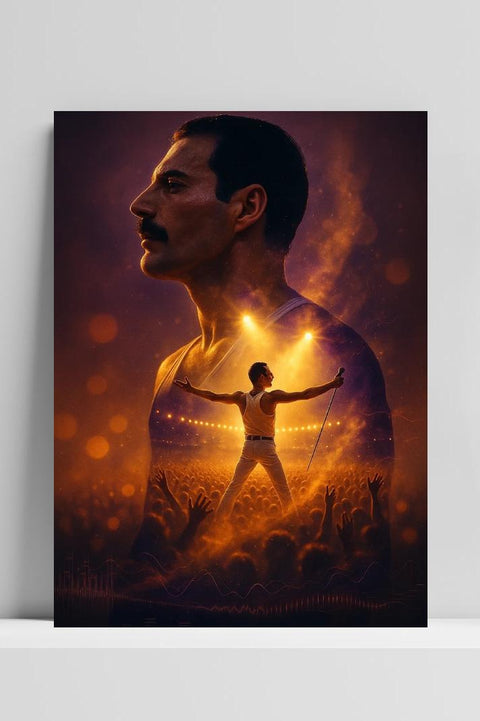 Queen Freddie Mercury poster