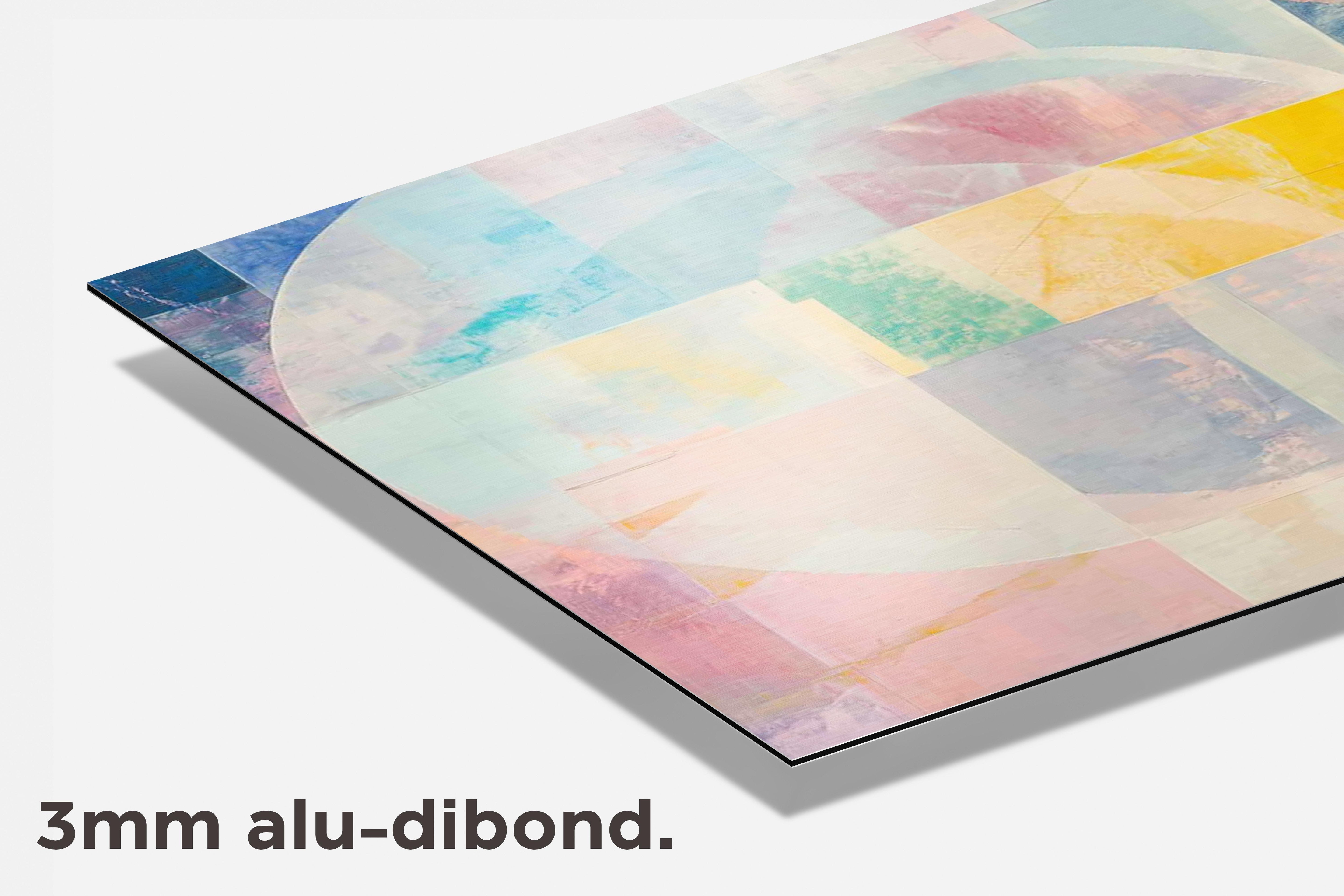 Abstract Vormen dibond detail