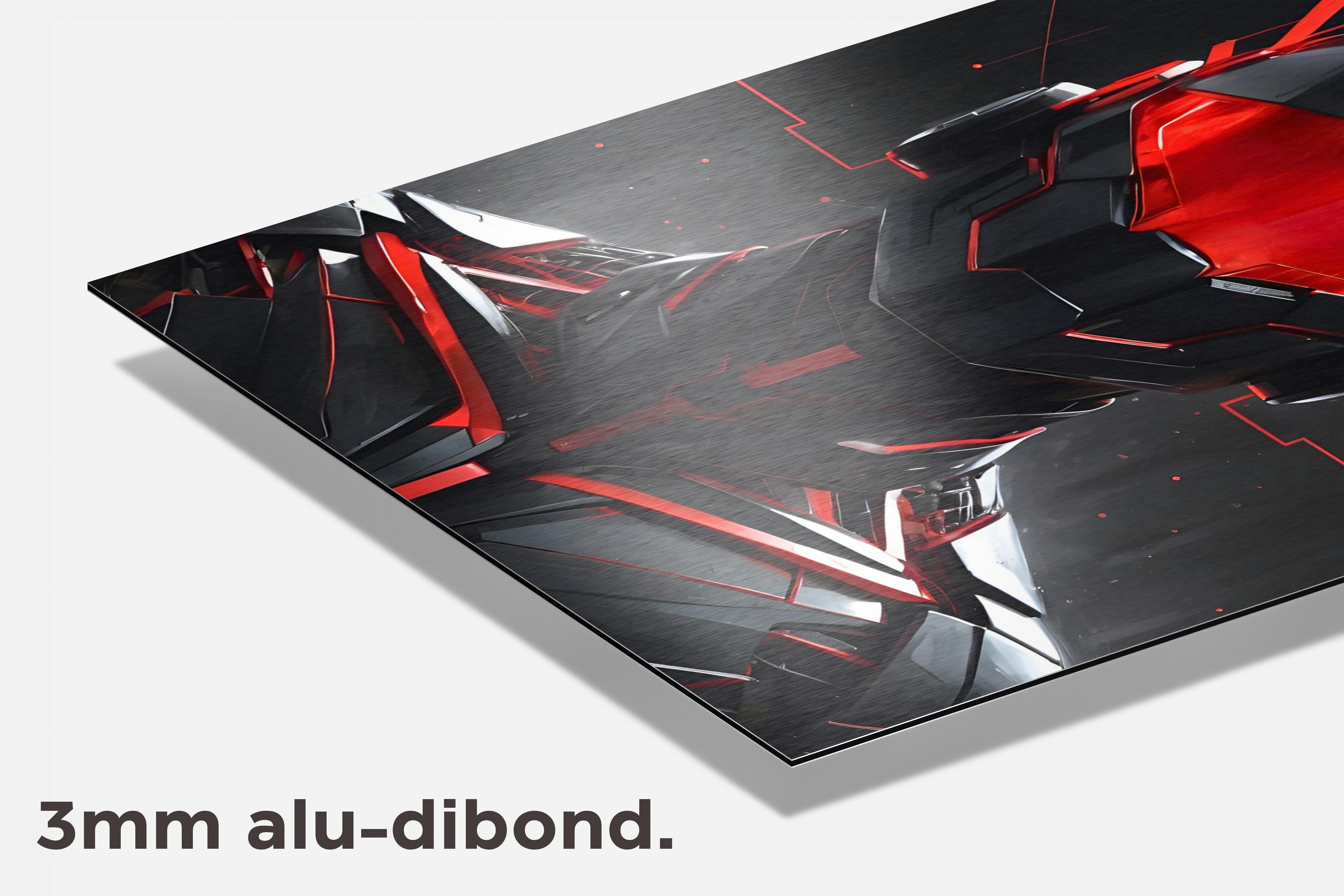 Virtual Reality dibond detail