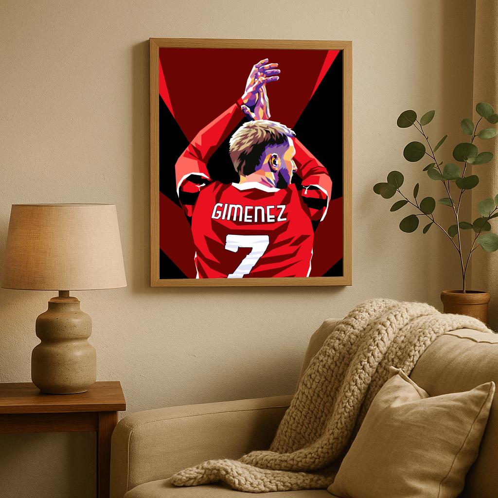 Santiago Giménez poster sfeerbeeld 2
