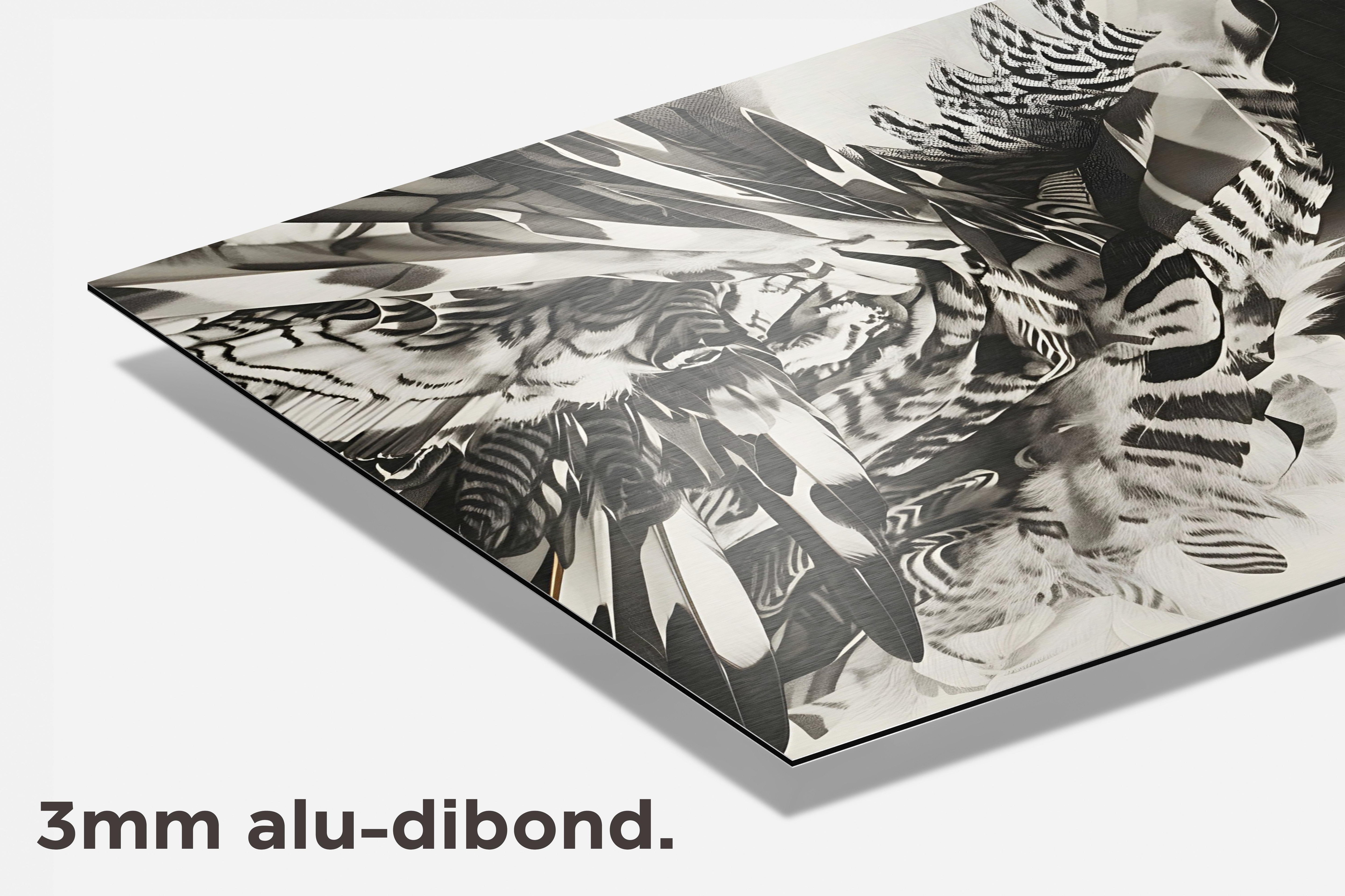 Veerhoed dibond detail