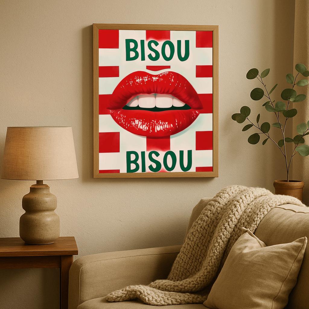 Bisou Text poster sfeerbeeld 2