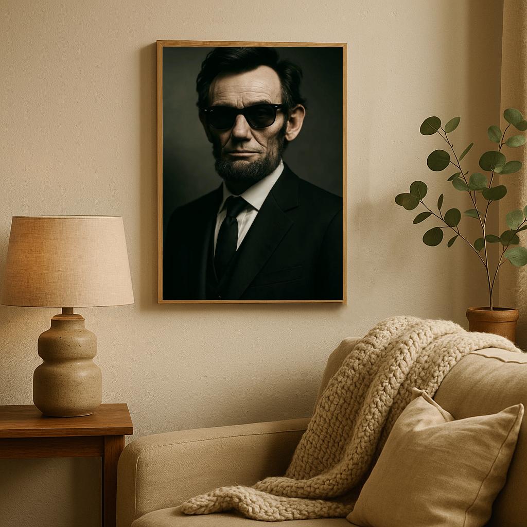 Abraham Lincoln Sunglasses poster sfeerbeeld 2