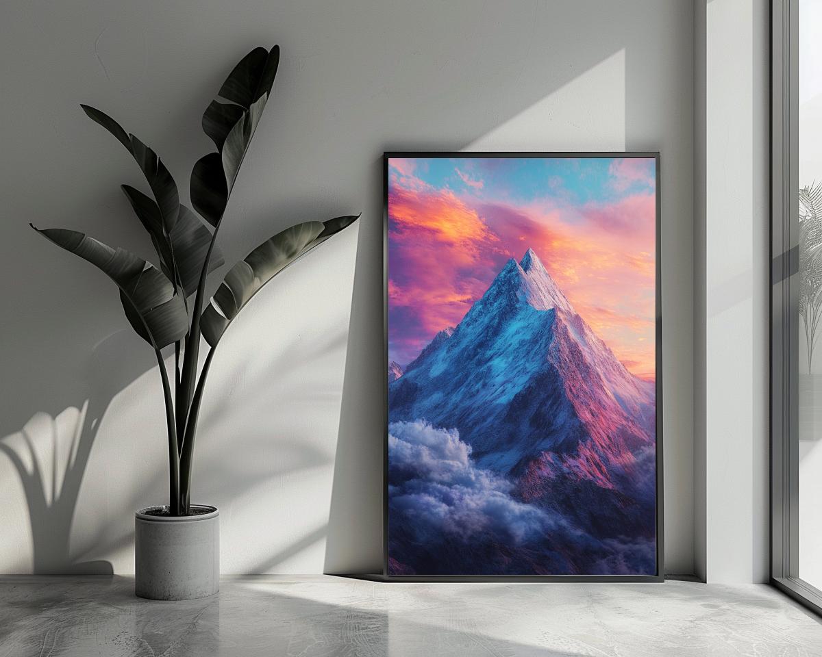Mountain Top poster van 25 Artstreet