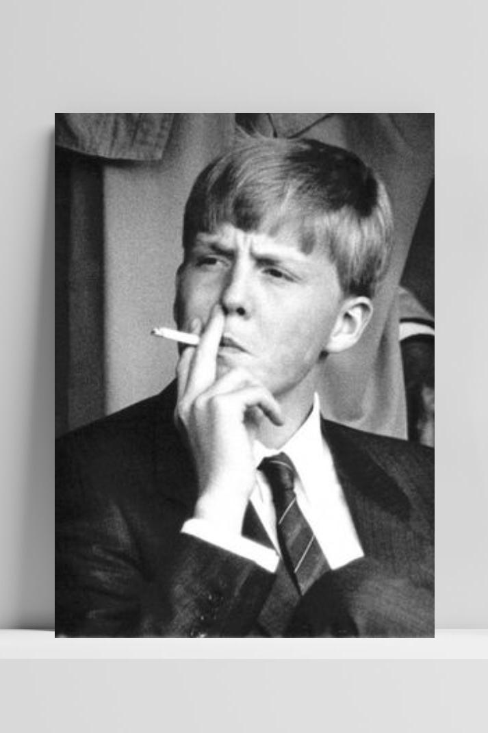 Willem Alexander Zwart Wit op 3mm aluminium dibond