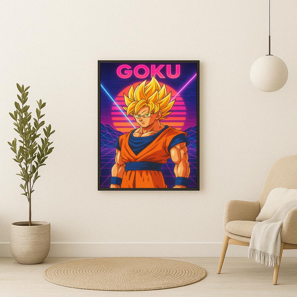 Goku Saiyan Dragon Ball poster sfeerbeeld 2
