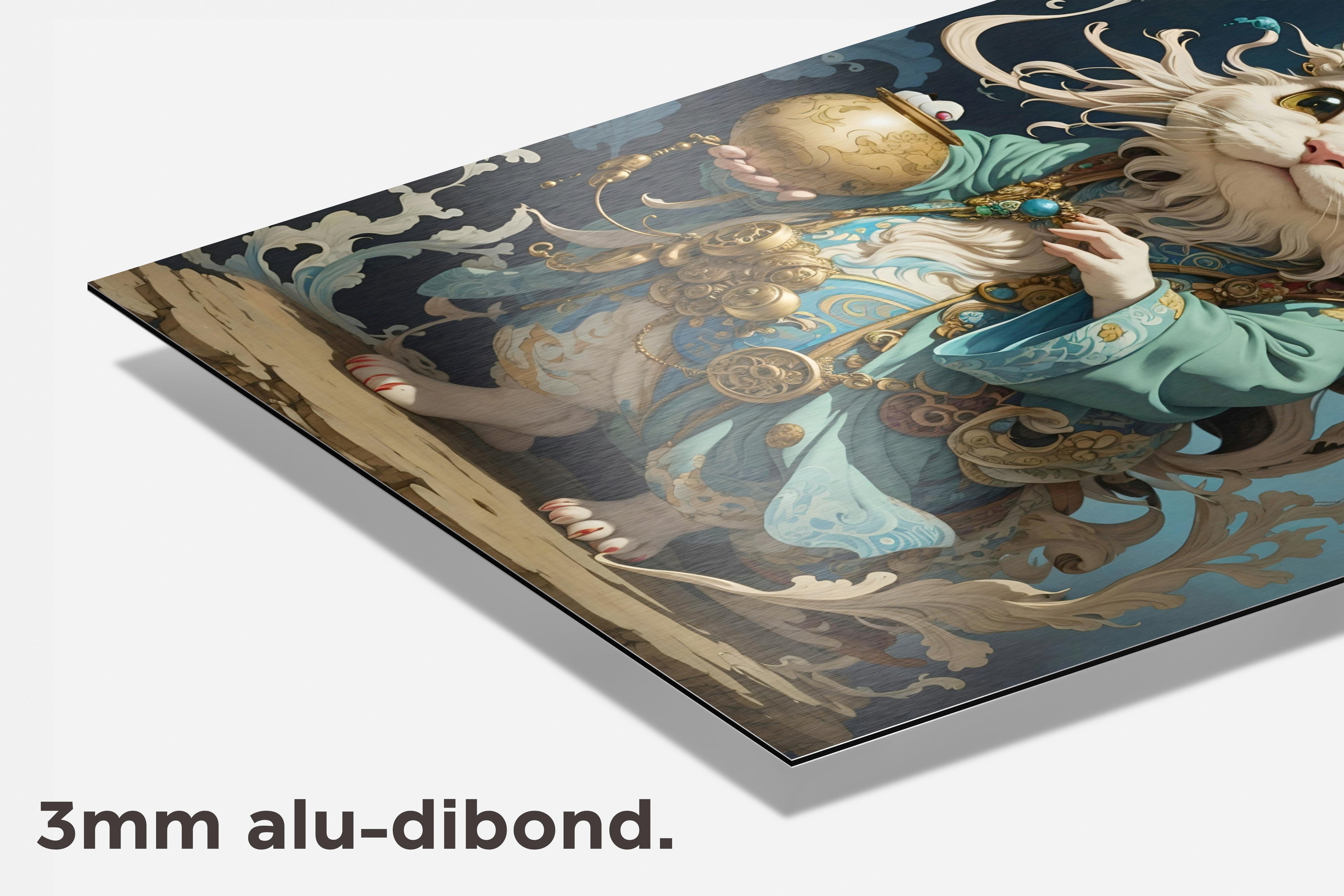 Mystiek Wezen dibond detail