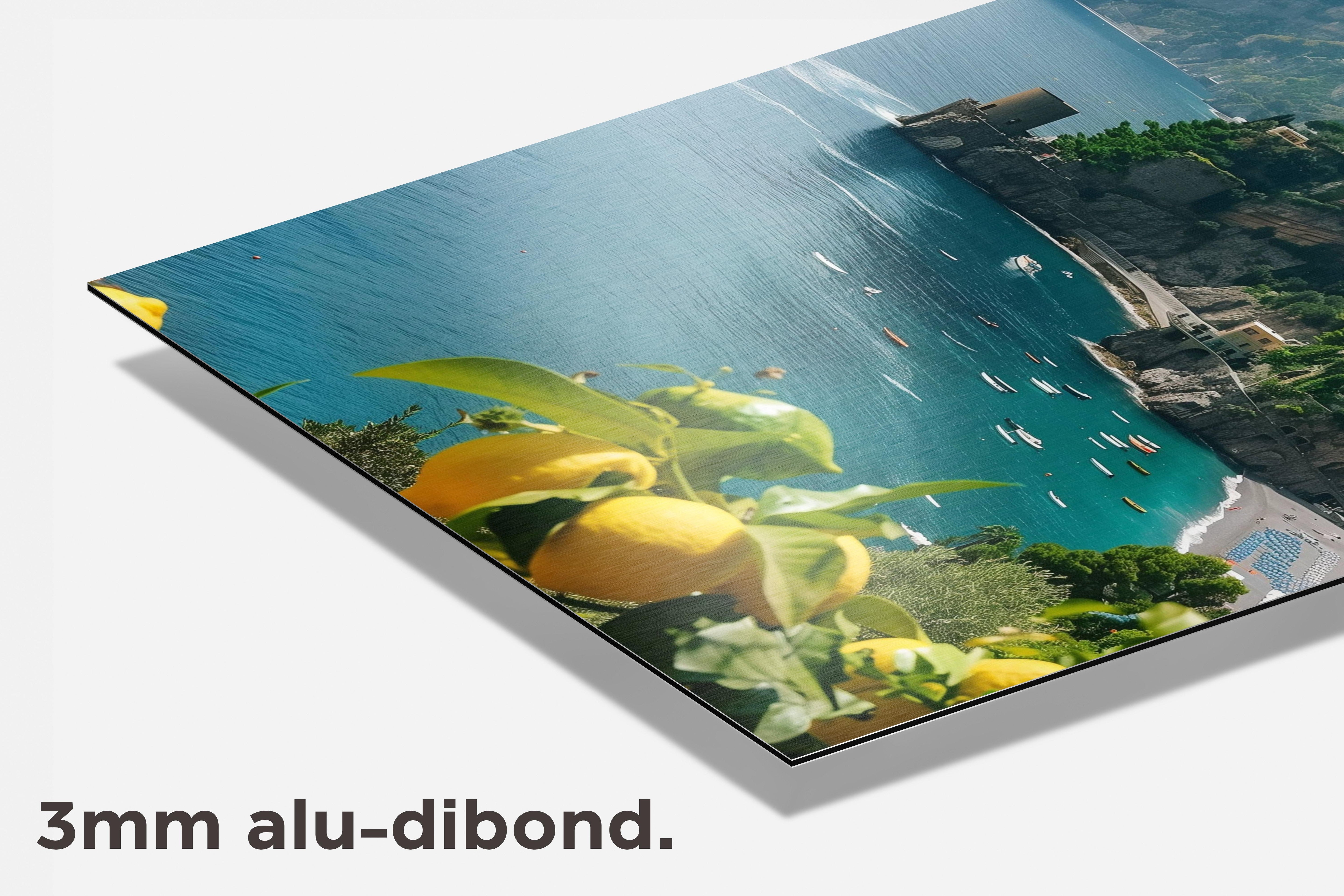 Amalfi Kust dibond detail