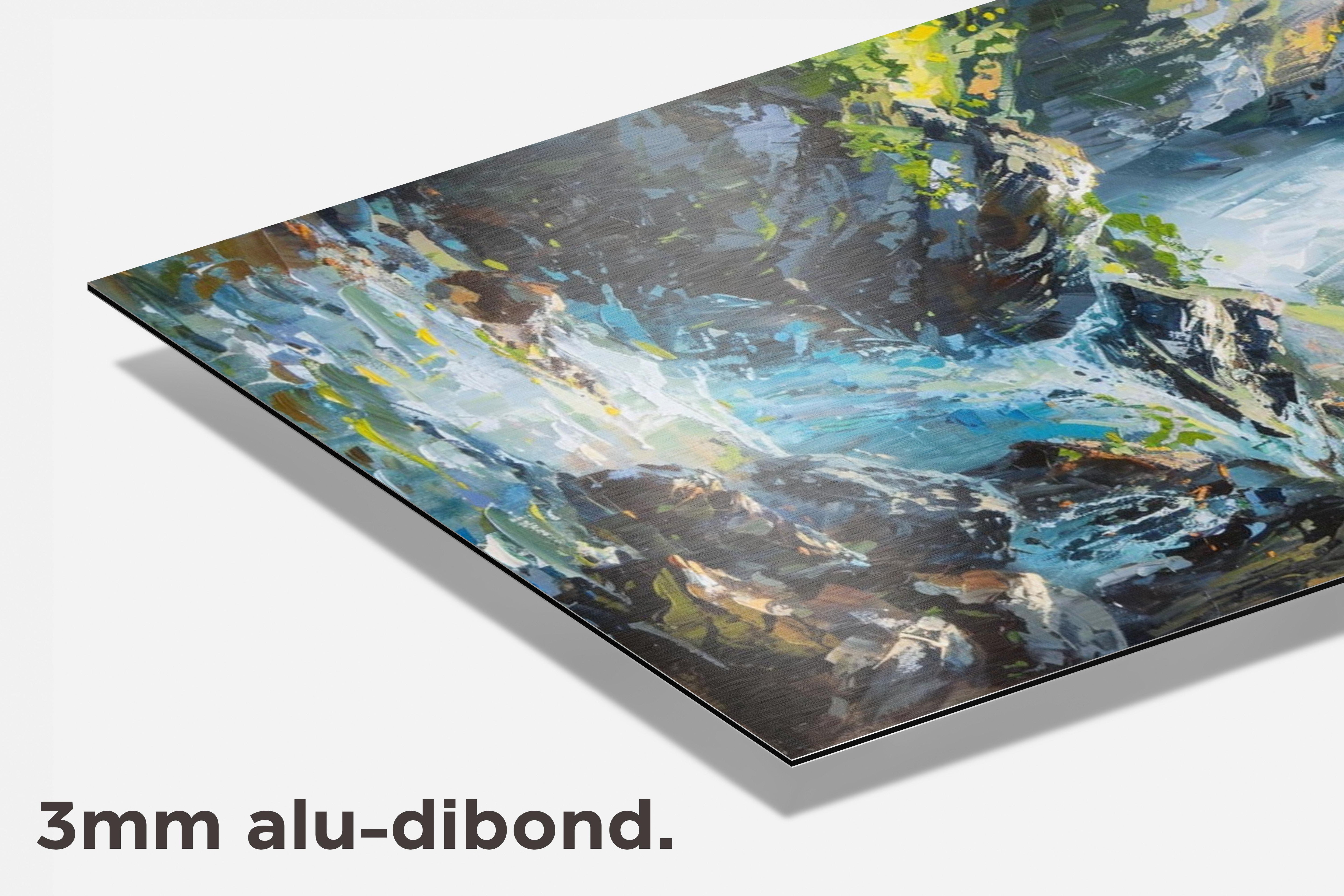 Waterval dibond detail