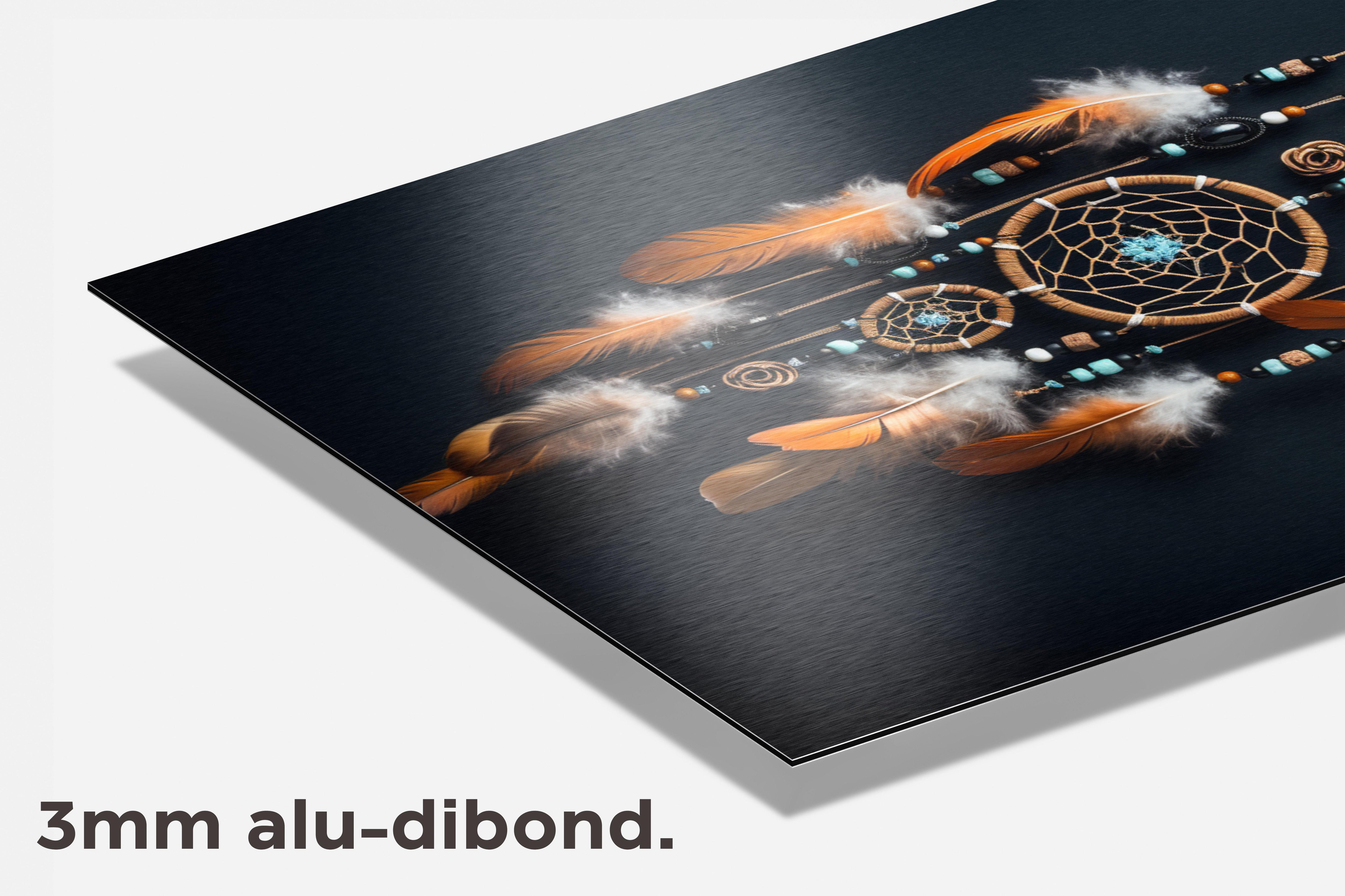 Dromenvanger dibond detail