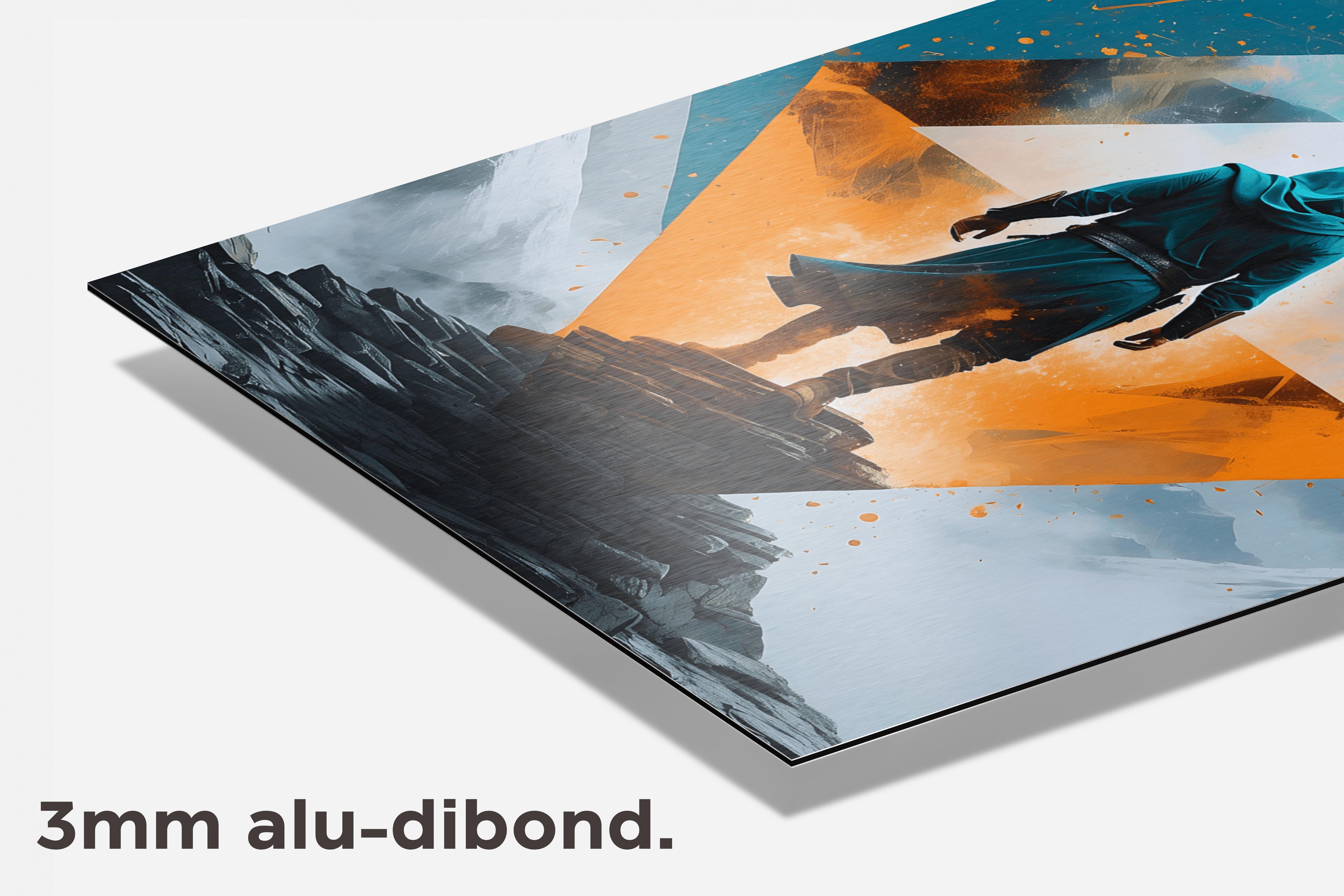 Assasin Driehoek dibond detail